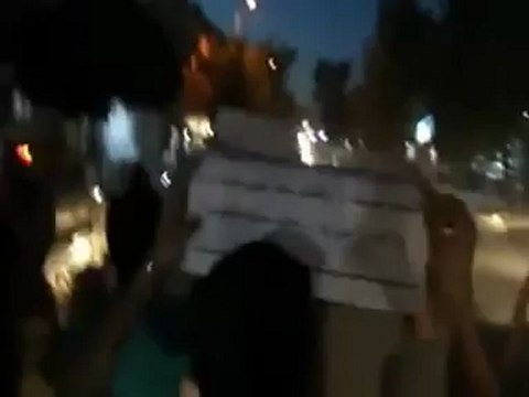 Syria فري برس حلب مظاهرة حاشدة لثوار حي الشيخ خضرتحي ابطال الجامعة 17 5 2012 ج1 Aleppo