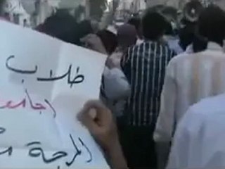 Syria فري برس حلب   حي المرجة الخميس قبل صلاة المغرب 17 5 2012 ج 5 Aleppo