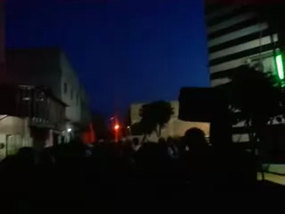 Syria فري برس  ريف دمشق داريا مظاهرة  ردا على اقتحام المدينة 17 5 2012 Damascus