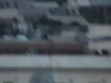 Syria فري برس  ريف حلب الأتارب إطلاق نار بإتجاه أحد المصورين أثناء تصويره  17 5 2012 Aleppo