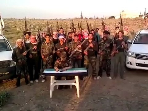 Syria فري برس ادلب تشكيل كتيبة الحق الظاهر تابعة الى الجيش السوري الحر بقيادة المقدم الركن محمد اسماعليل الرحمون Idlib