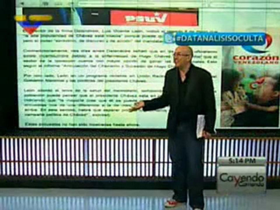 (VÍDEO) Cayendo y Corriendo del día miércoles 16.05.2012 1/2