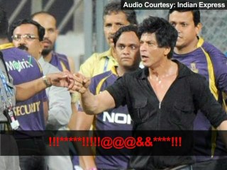 Shahrukh Khan's Fight With The MCA Officials Recorded!! - Bollywood News