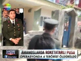 Amanoslarda roketatarlı saldırı - 17 mayıs 2012