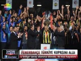 Fenerbahçe Türkiye Kupası'nı aldı - 17 mayıs 2012