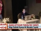 KADIN ÇİFTÇİLER TUNCELİ’DE YARIŞTI 15.05.2012