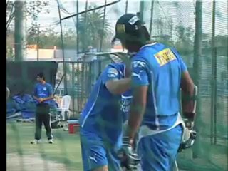 Hyderabad practice session ahead of game against Rajasthan today 18 May