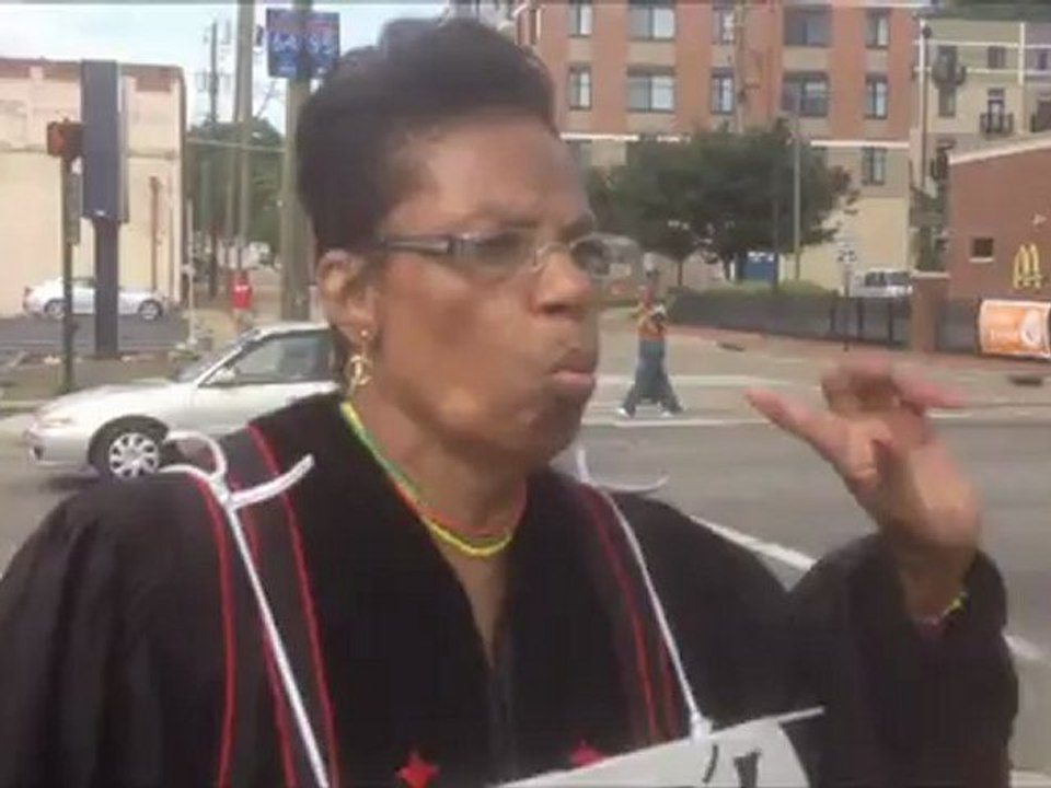 President Obama bashed by Anti-Gay pastor Rev Shirley Snead for being "wishy washy" on gay marriage
