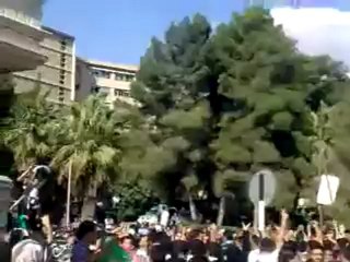 Syria فري برس حلب جامعة  مظاهرة حاشدة بوجود المراقبين17 5 2012 ج2 Aleppo