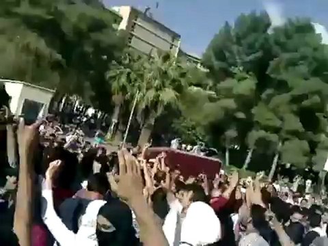 Syria فري برس حلب الجامعة مظاهرات ساحة الجامعة 17 5 2012 جـ5 Aleppo