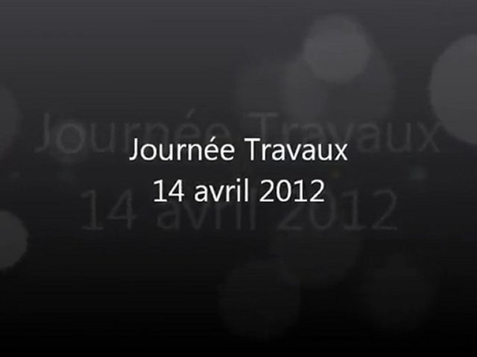 AEP Châteaurenaud Journée Travaux 14 avril 2012