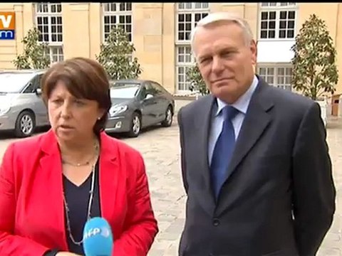 Législatives : Aubry regrette l'absence d'accord avec le Front de gauche