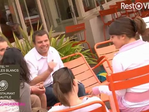 Film de présentation du restaurant Les sables blancs à concarneau (film d'entreprise, quimper, bretagne, finistère, vidéos, breizh films)