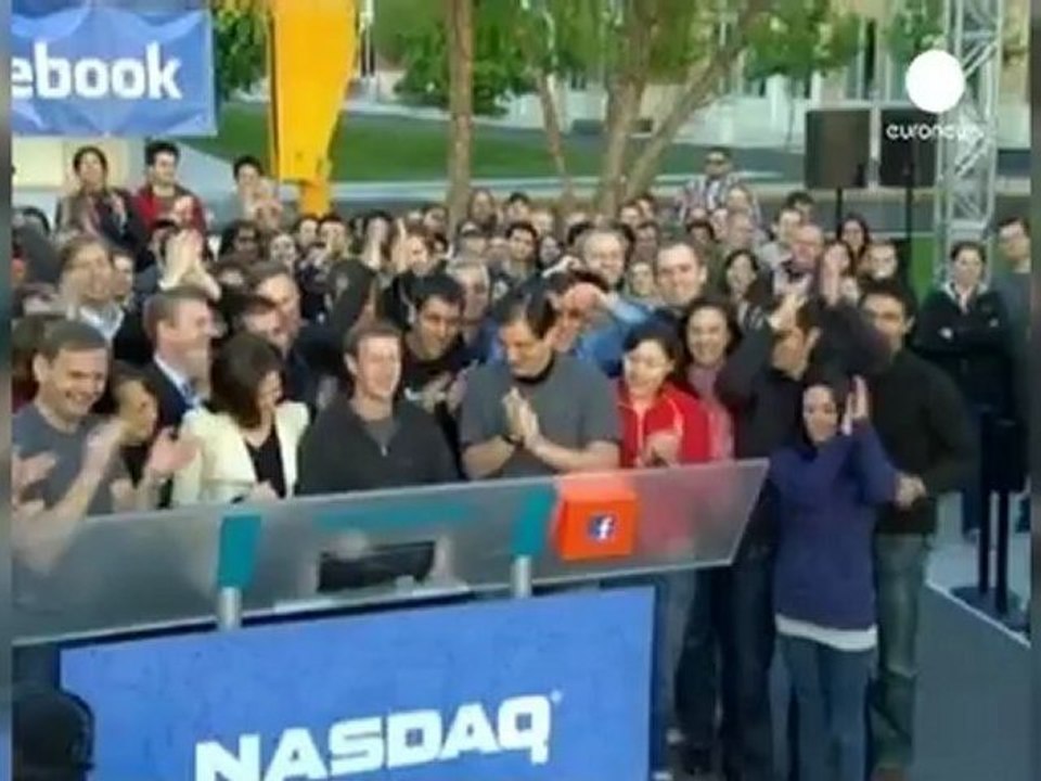 Facebook hisseleri Nasdaq'ta
