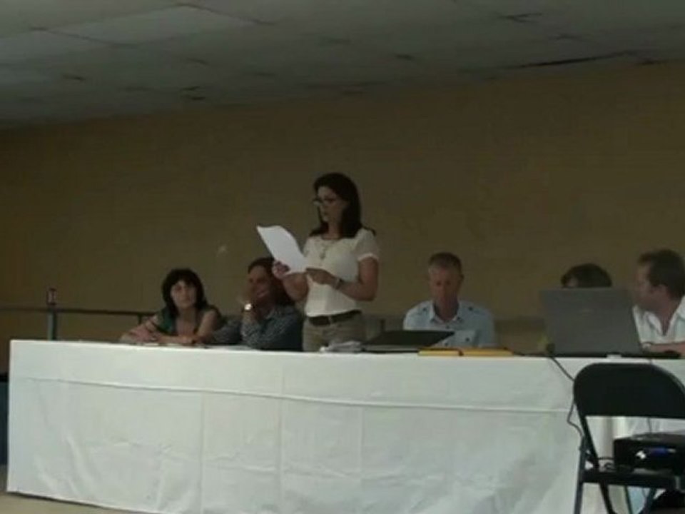 Discours de la présidente