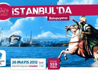 26 Mayıs 2012 İnönü Stadyumundayız.Davetlisiniz...