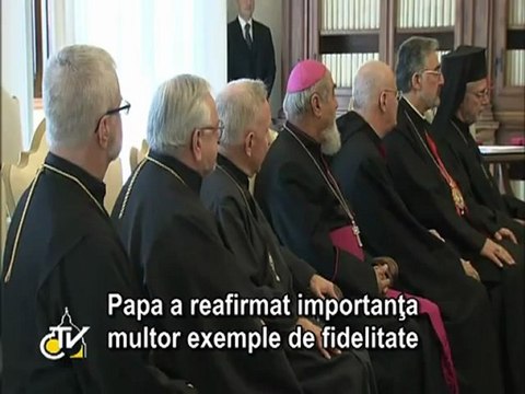 Benedict al XVI-lea: Fidelitate faţă de Evanghelie şi mărturie