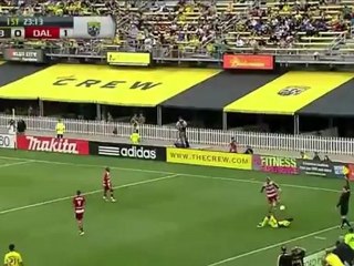 Brek Shea Kicks Ball