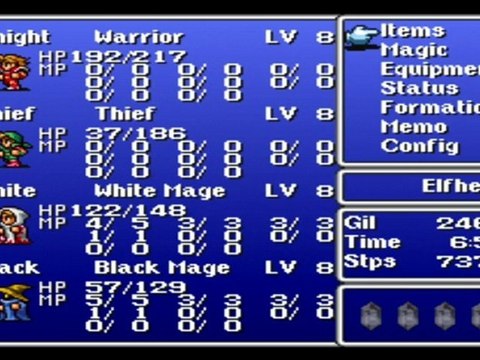 Let's Play Final Fantasy [Blind] (German) Part 8 - Ein verfallendes Schloss