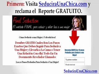 Como Seducir A Una Mujer.- Técnica del Espejeo