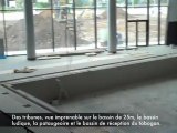 Arras : Visite du chantier du centre balnéoludique Aquarena