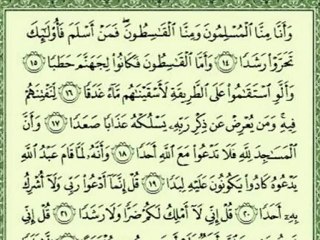 Surat Al Jinn Holy Quran