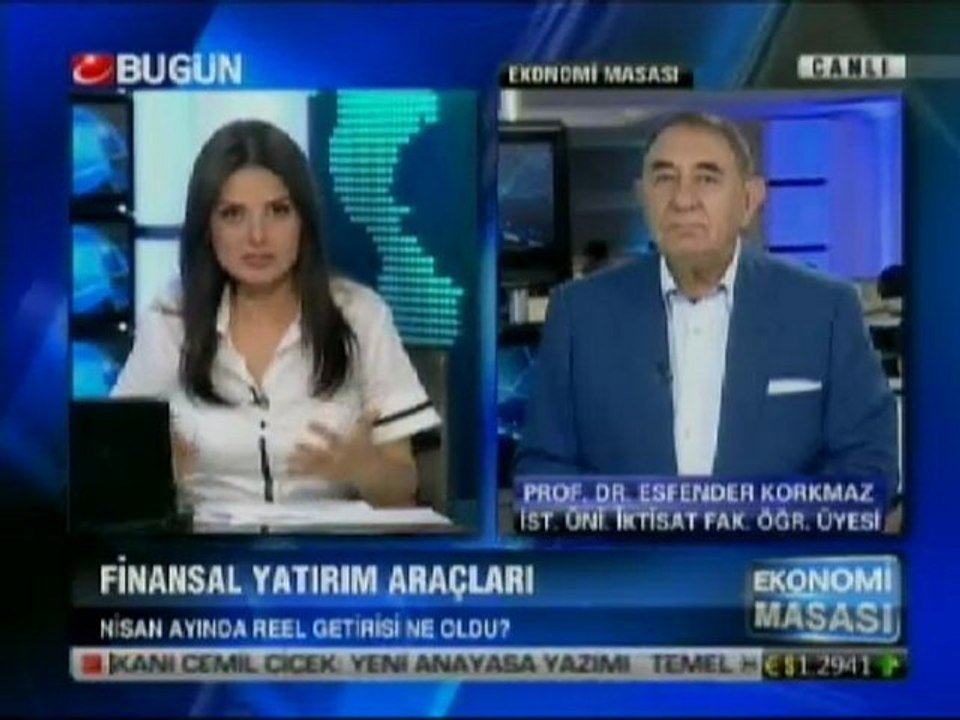 Finansal Yatırım Araçları - Bugün TV - Ekonomi Masası