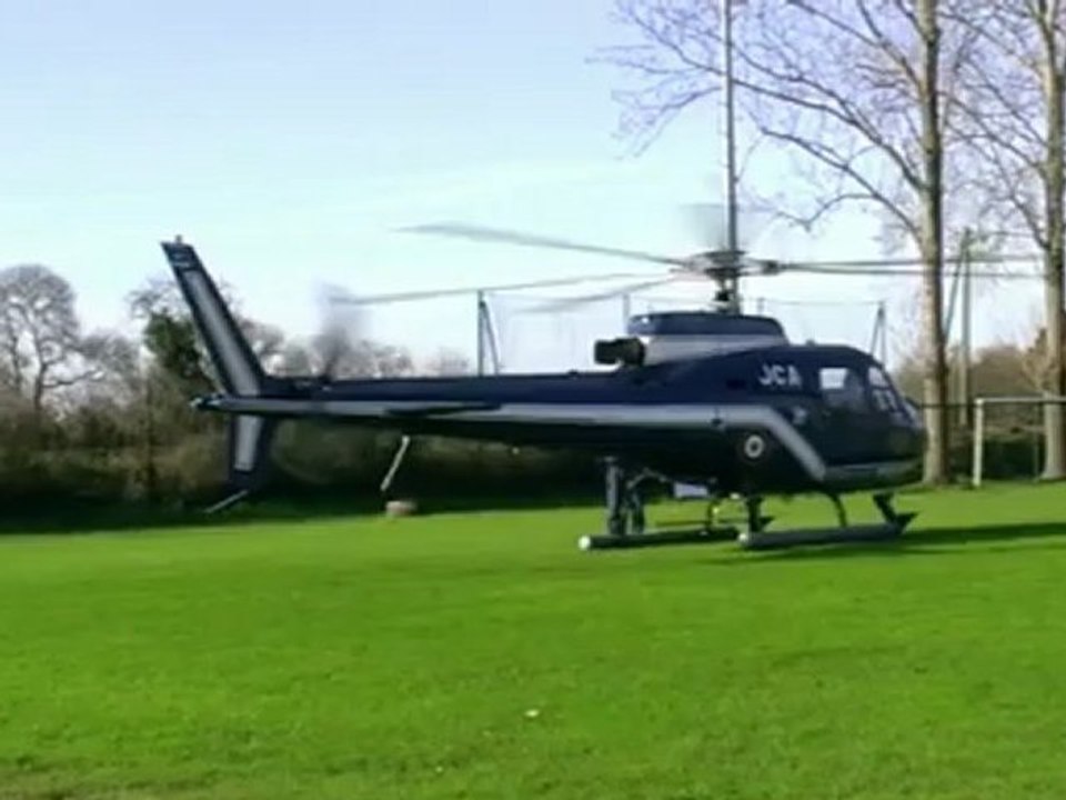 Hélicoptère Ecureuil gendarmerie