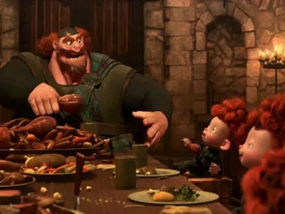 Rebelle (Brave) - Extrait : Fergus Shares a Legend [VO|HD]