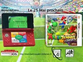 Mario Tennis Open - Pub française