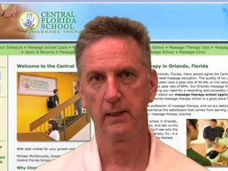 Central Florida School of Massage Therapy with Michael McGillicuddy (Owner)