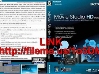 Sony Vegas Movie Studio HD Platinum v11 + DOWNLOAD LINK