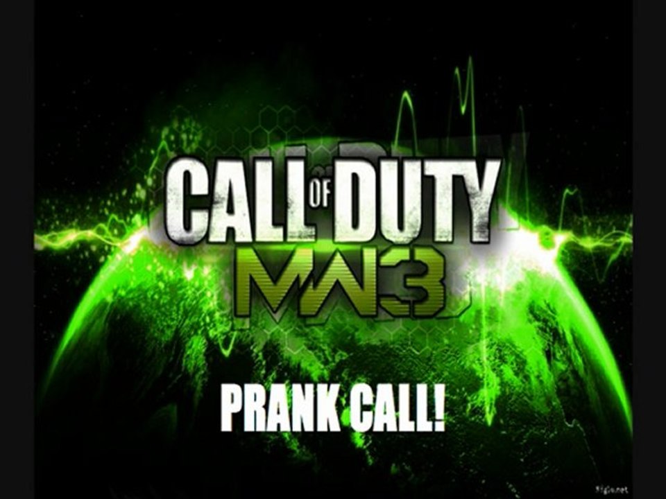 Call of Duty Prank Call: Crisis Line