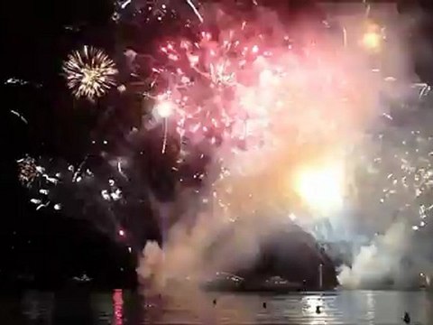 Feu d'artifice à Cannes
