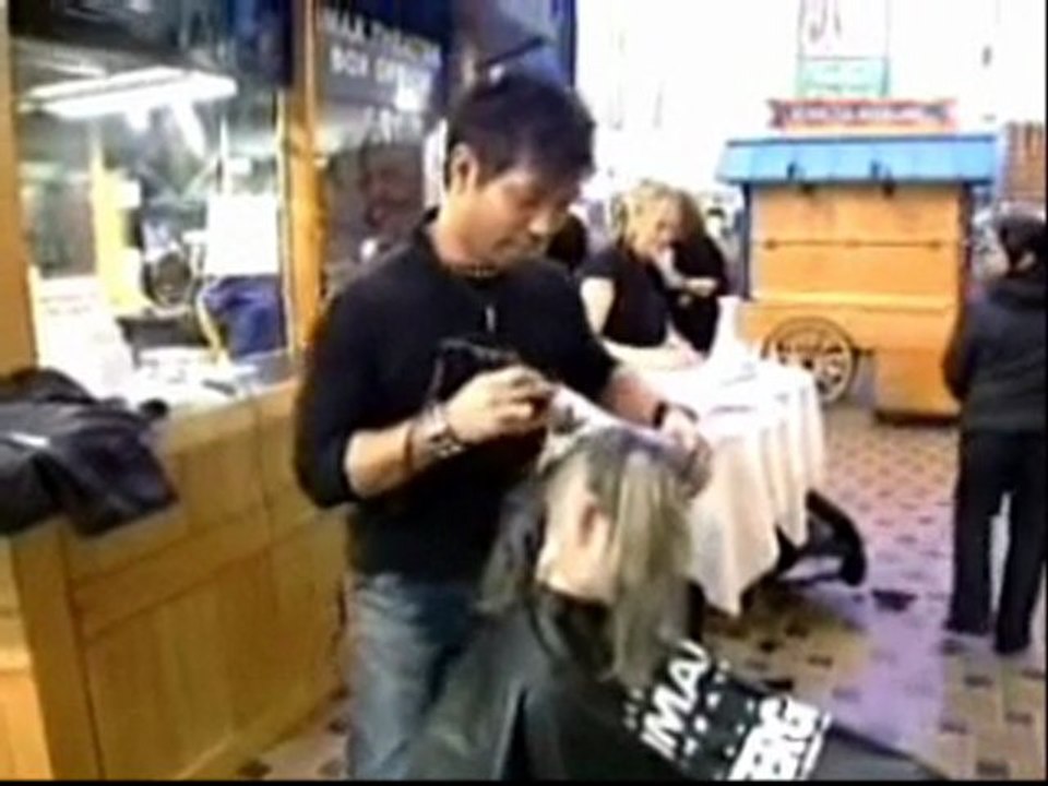 V For Vendetta Headshaving 2006