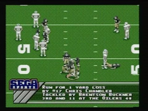 CGRundertow SEGA SPORTS PRIMETIME NFL '95 STARRING DEION SANDERS for Sega Genesis Review