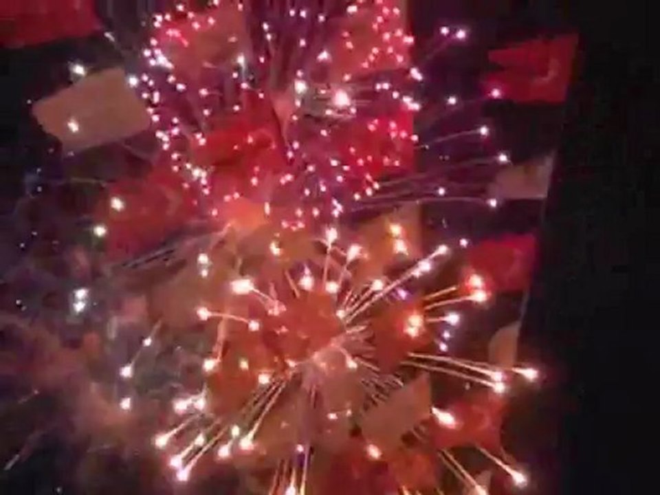 735. Türk Dil Bayramında Havai Fişek Gösterisi