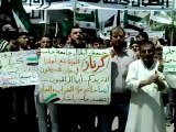 Syria فري برس  حماه المحتلة كرناز جمعة أبطال جامعة حلب 18 5 2012 Hama