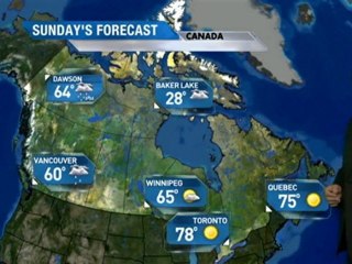 Canada Vacation Forecast - 05/18/2012