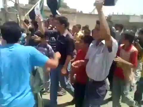 Syria فري برس حماه المحتلة حماة الشيخ حديد جمعة أبطال جامعة حلب 18 5 2012 Hama