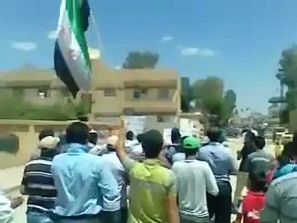 Syria فري برس  الحسكه قامشلو جامع ابراهيم الخليل جمعة أبطال جامعة حلب 18 05 2012 ج2 ALhasaka