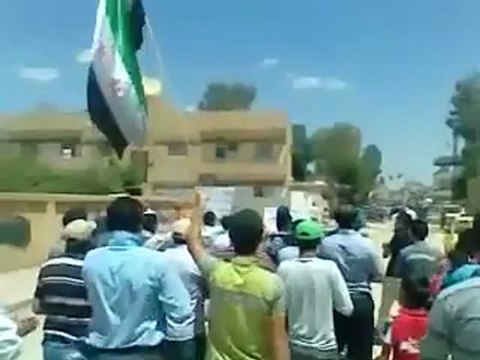 Syria فري برس الحسكه قامشلو جامع ابراهيم الخليل جمعة أبطال جامعة حلب 18 05 2012 ج2 ALhasaka