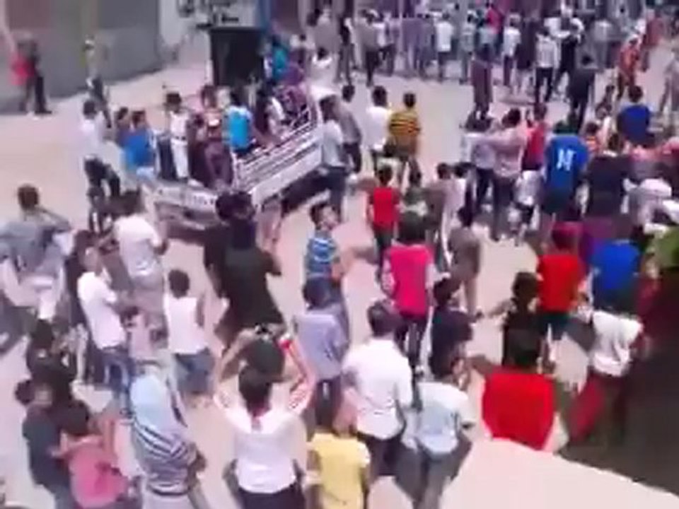 Syria فري برس  الحسكه عامودا جمعة أبطال جامعة حلب  18 5 2012  ج3 ALhasaka