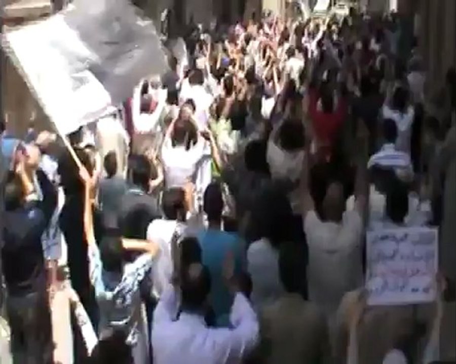 Syria فري برس حمص جورة الشياح جمعة أبطال جامعة حلب نصره لأحرار حلب  18 5 2012 ج3 Homs