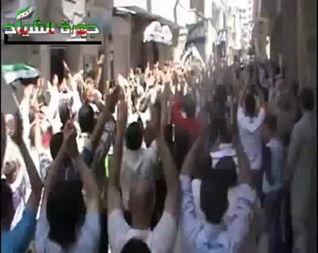 Syria فري برس حمص جورة الشياح جمعة أبطال جامعة حلب نصره لأحرار حلب 18 5 2012 ج1 Homs