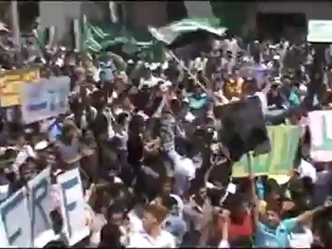 Syria فري برس حمص تلبيسة جمعة أبطال جامعة حلب يا حمص يا حمص 18 5 2012 Homs