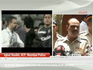 Shah Rukh was abusing MCA and BCCI officials Mumbai ACP Iqbal Sheikh.