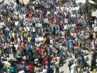 Syria فري برس حمص القريتين  جمعة أبطال جامعة حلب دقة عالية 18 5 2012 ج1 Homs