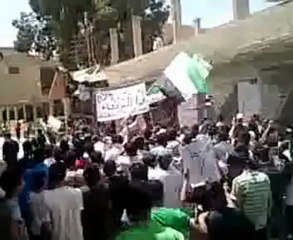Syria فري برس  ريف دمشق مظاهرة ابناء الجولان في جديدة الفضل 18  5  2012