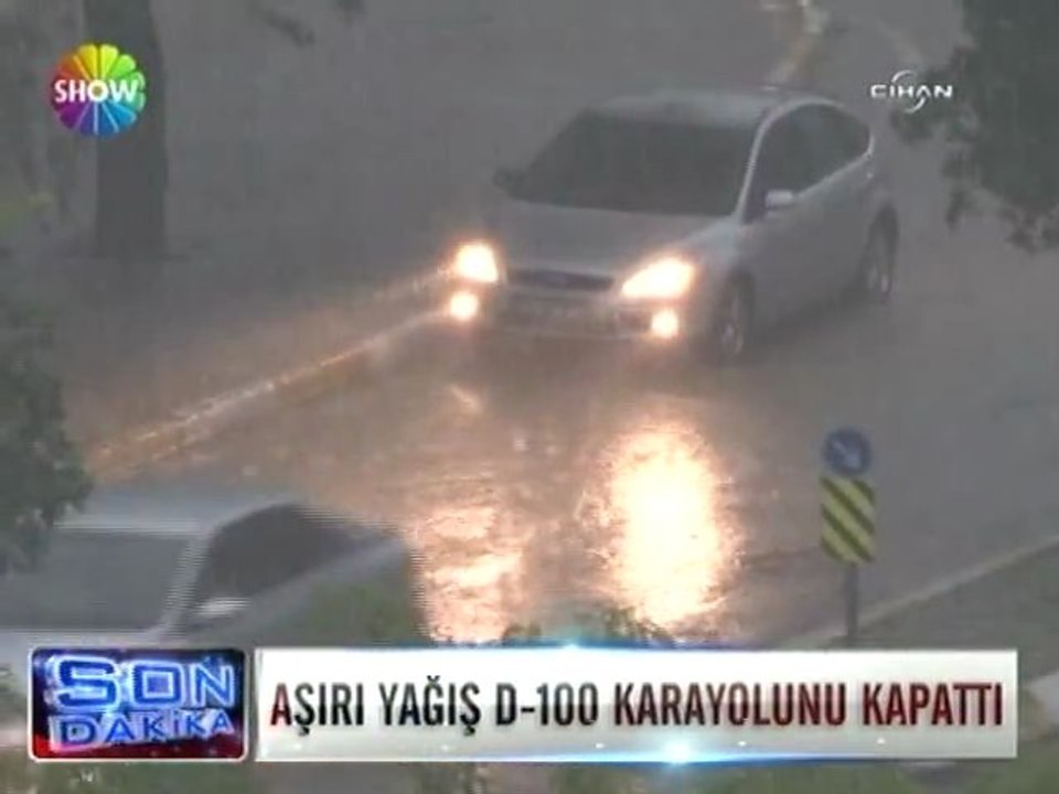 İstanbul'da sel alarmı - 18 mayıs 2012